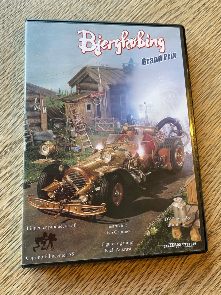 Bjergkøbing Grand Prix, DVD, animation