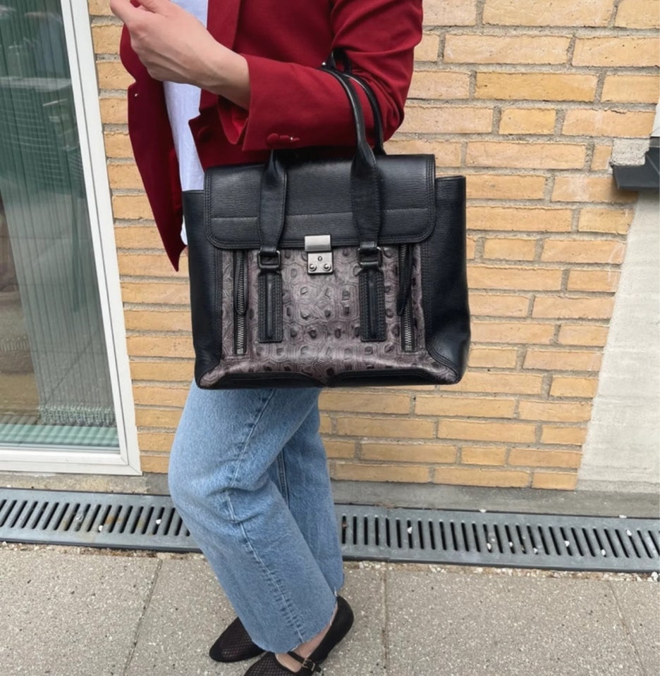 Skuldertaske, Philip Lim, kernelæder