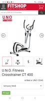 Crosstrainer, Uno Fitness Crosstrainer CT400, Uno