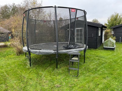 Trampolin, Berg Champion 380, Berg Champion Airflow trampolin med sikkerhedsnet (deluxe), jordanker 