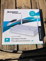 Router, wireless, Jensen