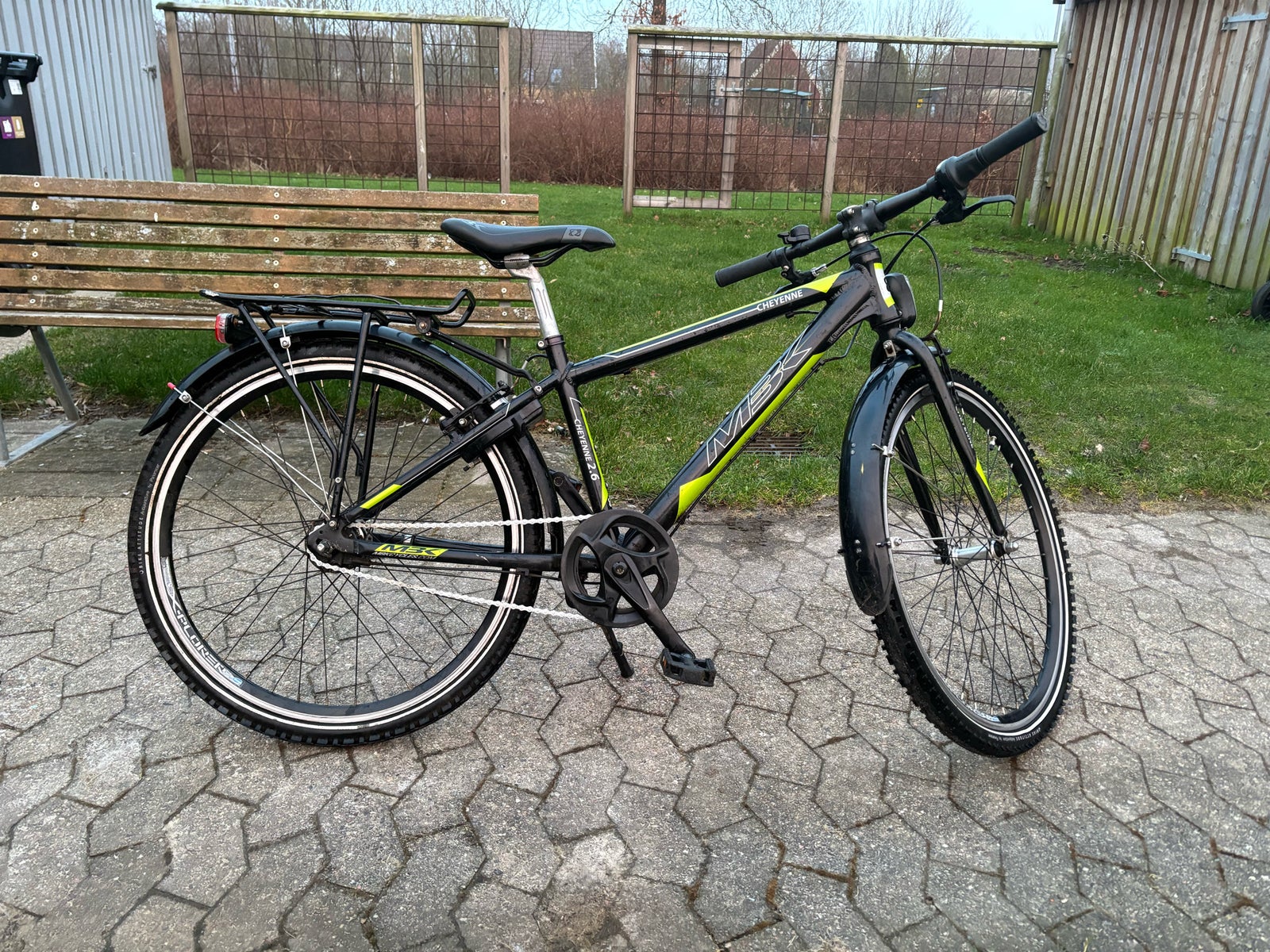 Unisex børnecykel, mountainbike, MBK.