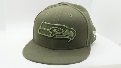 Cap, *NY*
Seattle Seahawks

New Era 59FIFTY size 8 - NFL original

Salute to service
Army green