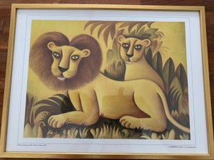 Find Plakat Med Løve på DBA - køb og salg af brugt