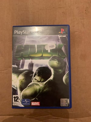 Hulk, PS2, Hulk - unden manual men spillet spiller som det skal.

Se mine andre annoncer.