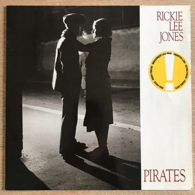 LP, Rickie Lee Jones, Pirates, Jazz, -Pop
Tysk 1981 WB Records press
Vinyl: VG+
Cover: VG(m. sticker