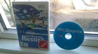 Wii Sports Resort + Wii Sports skive, Nintendo Wii