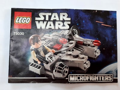Lego Star Wars, 75030 Microfighters manual, original manual / byggevejledning (ingen lego)

Sælger o