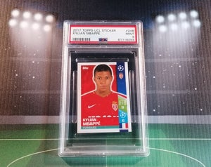 STICKER 248 KYLIAN MBAPPE ROOKIE CHAMPIONS LEAGUE 2017/18