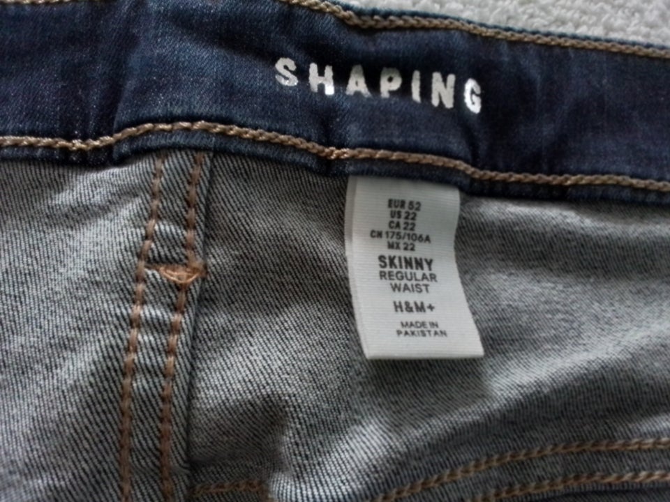 Jeans, H & M SHAPING, str. 52