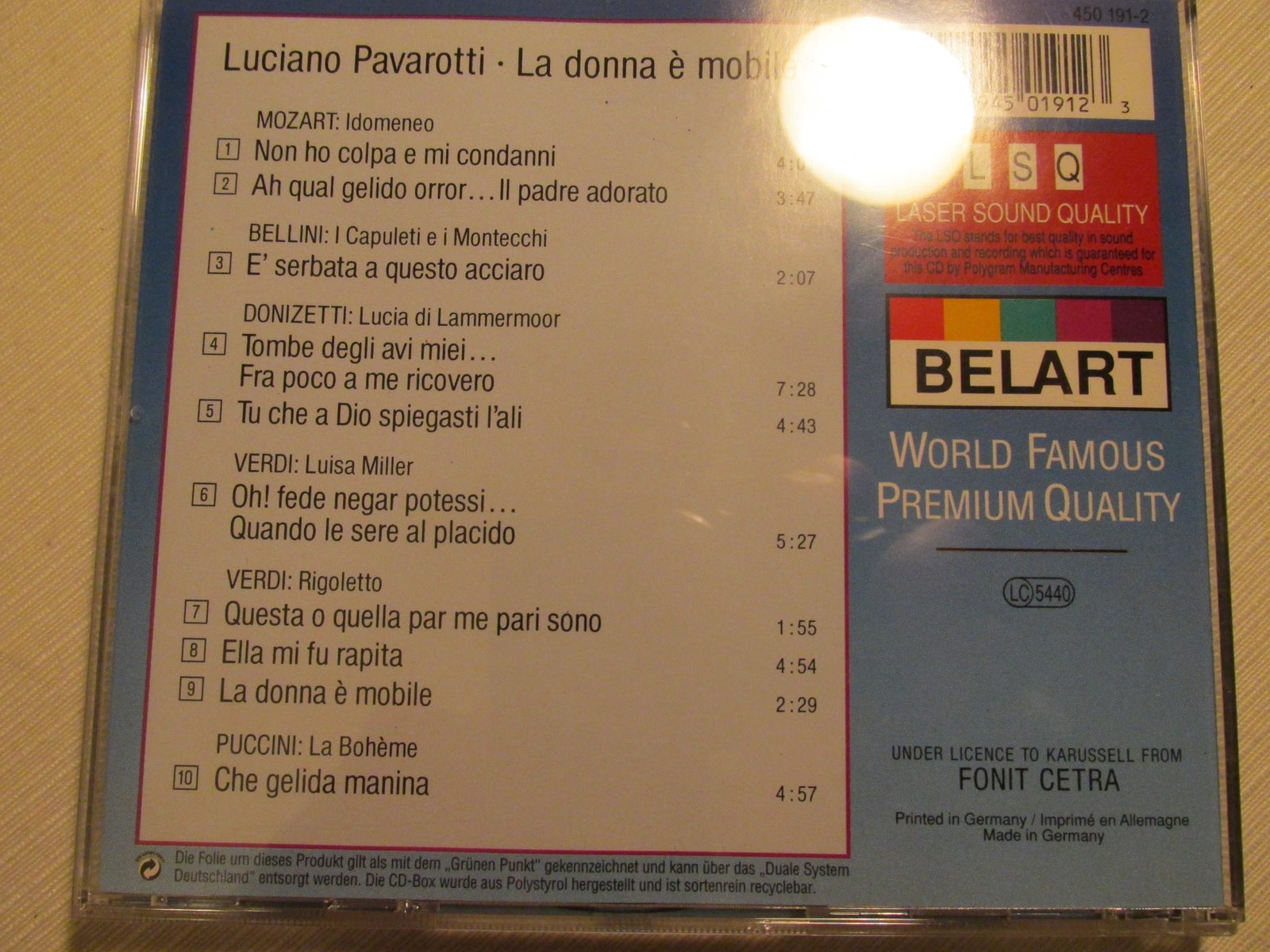 Luciano Pavarotti: The Luciano Pavarotti Collection,