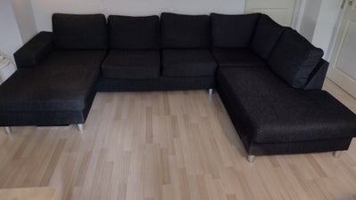 Sofa, andet materiale, 4 pers., Pæn sofa med chaiselong den er 3 meter bred  højere chaiselong er 1,