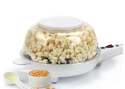 Popcornmaskine, MELISSA popcornmaskine, helt ny og uudpakket.. 800 w. Med rengøringsvenlig slip-let 