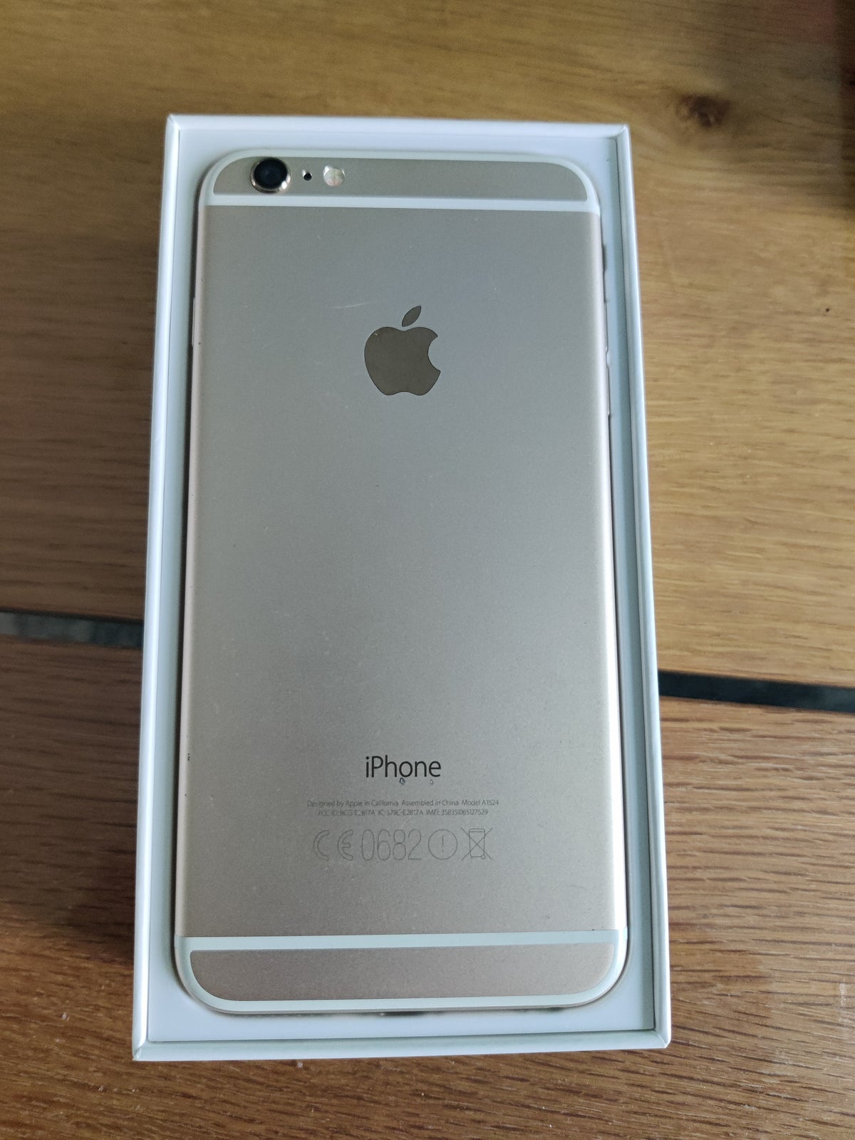iPhone 6 Plus, 64 GB, grå