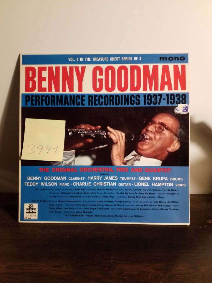 LP, BENNY GOODMAN, Jazz