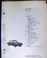 Reparationshåndbog, Audi 1965-67