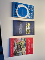 3 management-bøger, Diverse