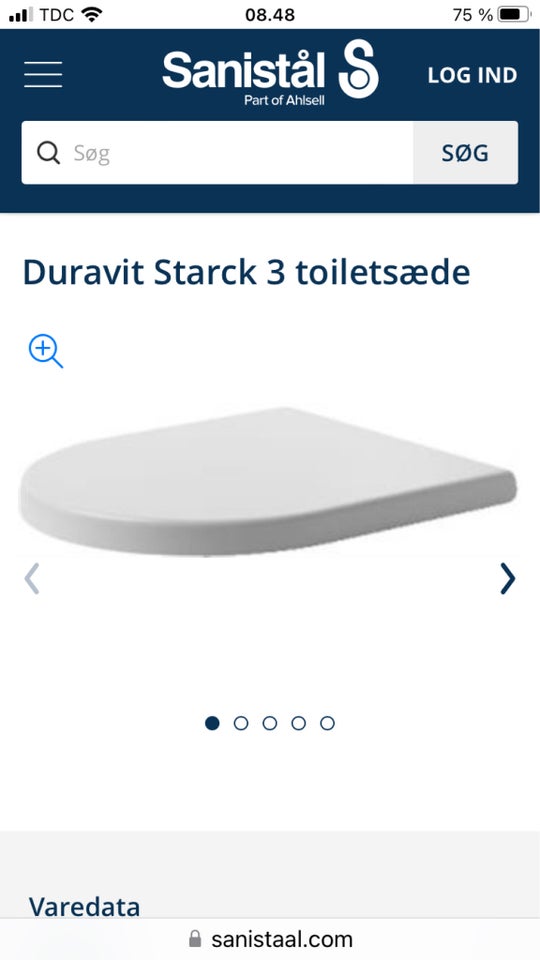 Toiletsæde, Duravit Big