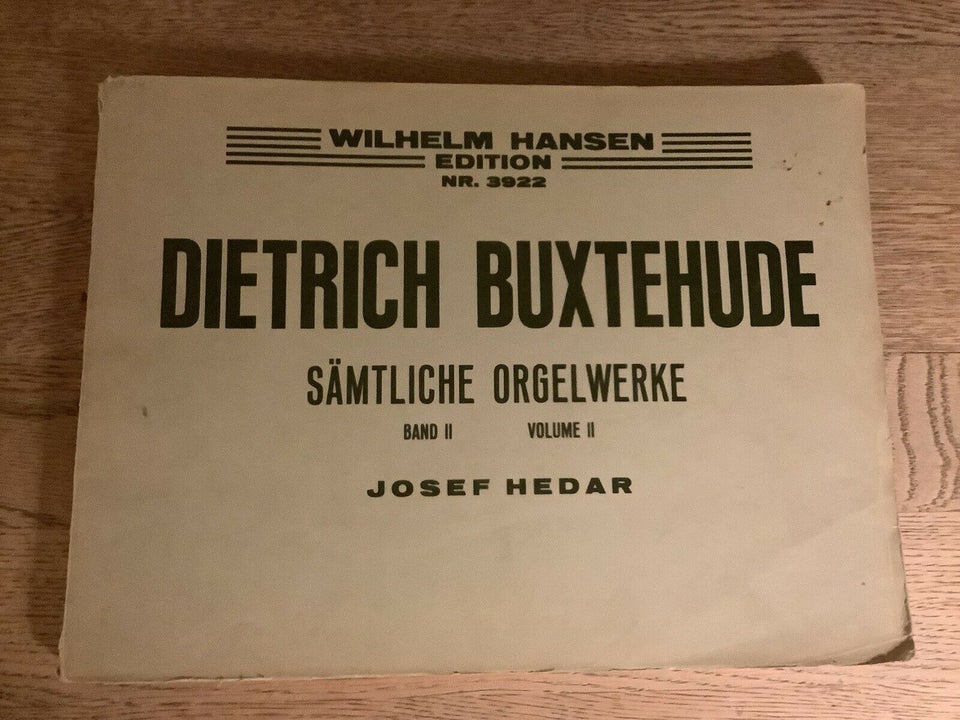 Orgel noder, Sämtliche orgelwerke , band ll volume ll