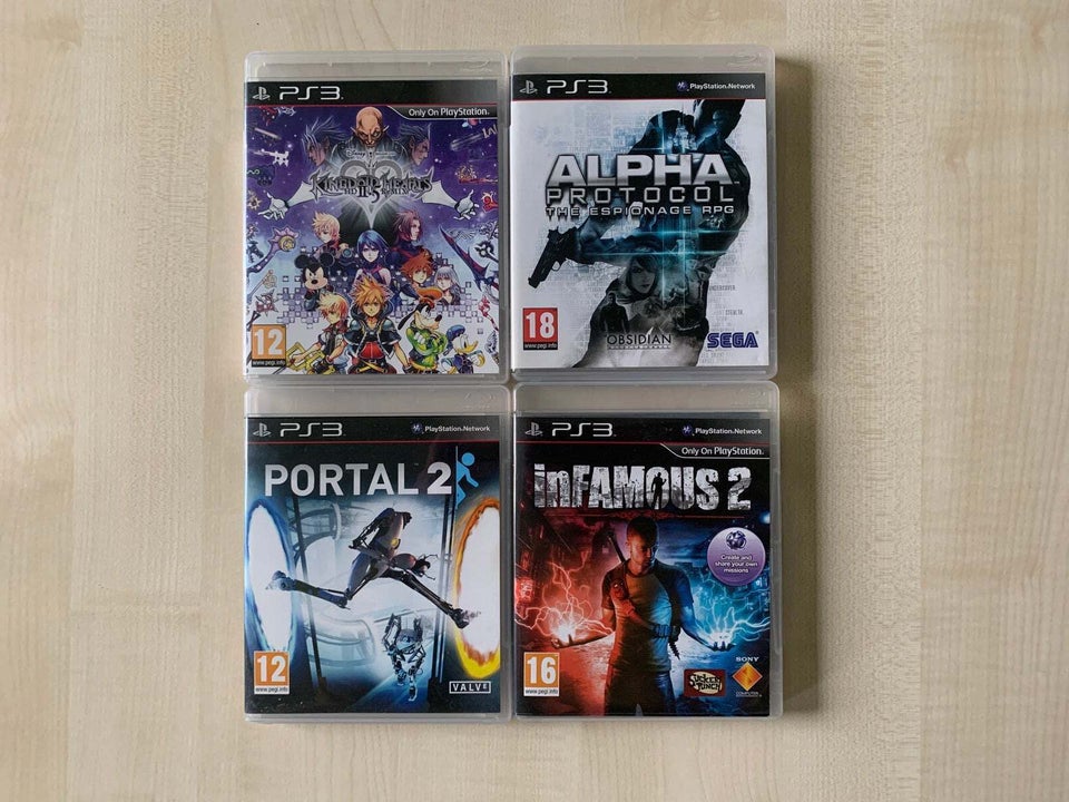 Forskellige PS3 spil, PS3, anden genre