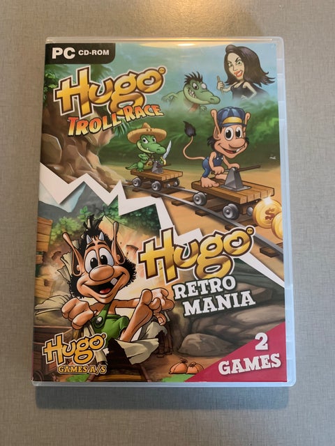Hugo Troll Race og Hugo Retro Mania, til pc, anden genre,…