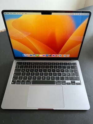 MacBook Air, 2022 13" , M2 GHz, 16 GB ram, 256 GB harddisk, Perfekt, 

Sælger min næsten ubrugte Mac