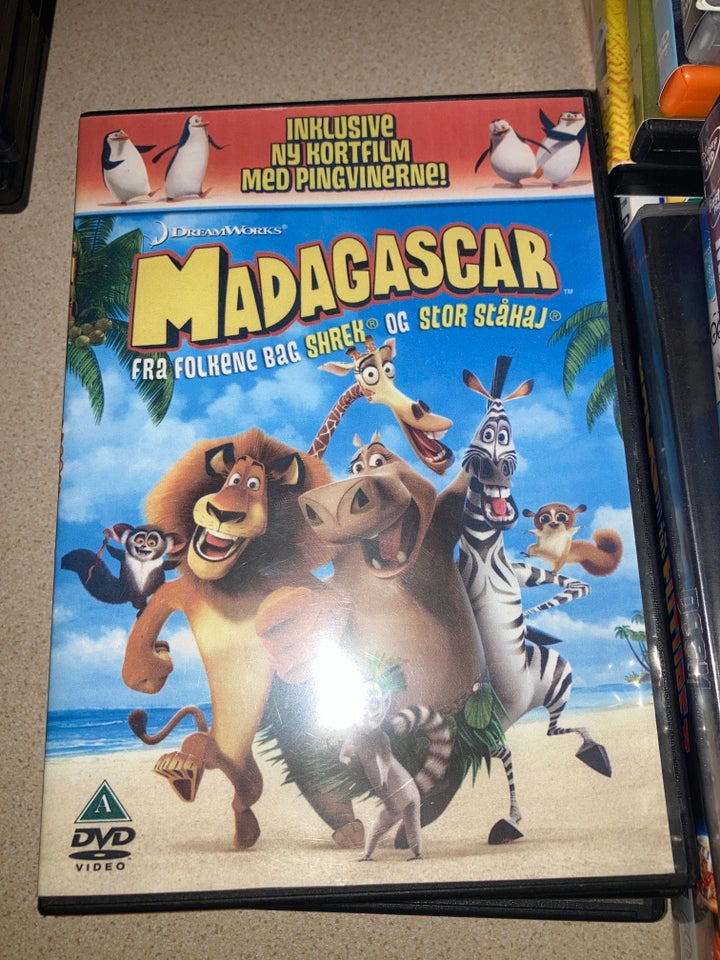 Madagascar,Madagascar 3&Pingvinerne fra Madagascar,