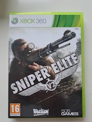 Sniper Elite , Xbox 360, FPS, Sniper Elite til Xbox 360.

Spillets stand: Spillet er i super flot st