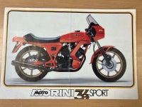 Moto Morini 350 Sport årg. 1978: Prospekt