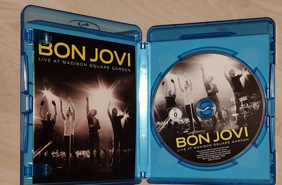 Bon jovi live at madison square garden, Blu-ray,