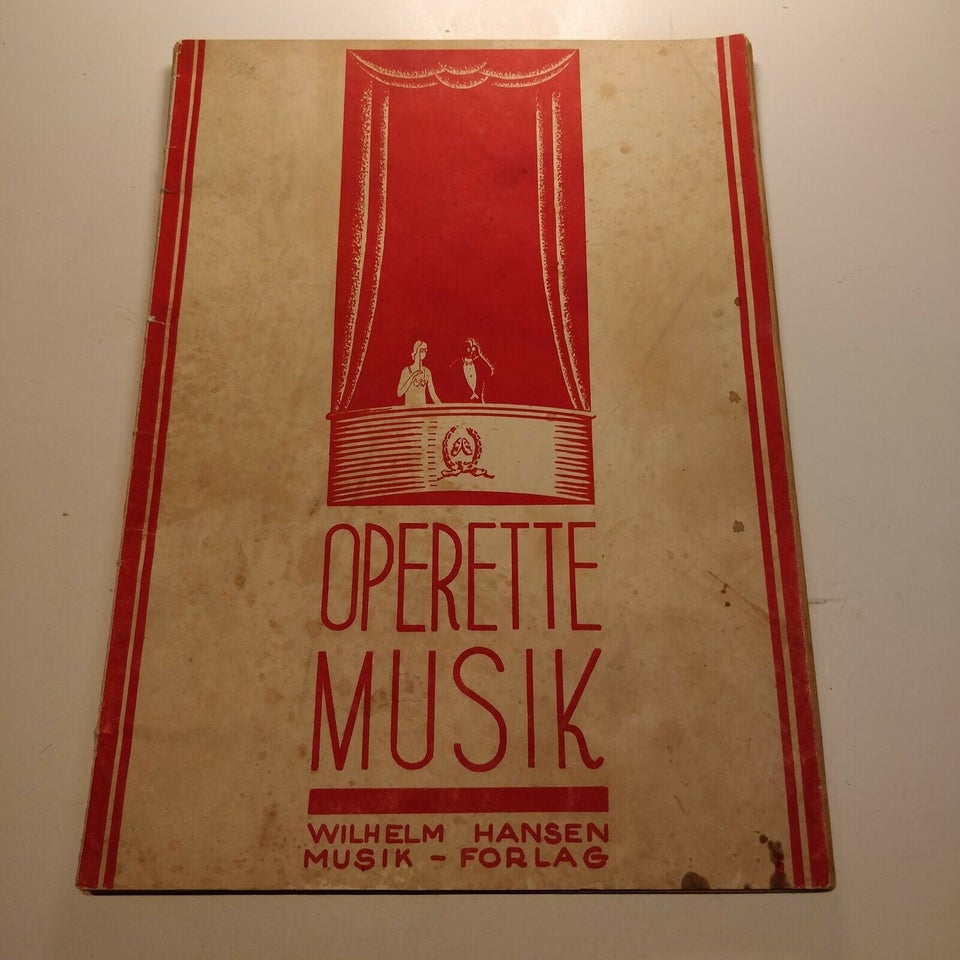 Noder til operetter, Operette musik