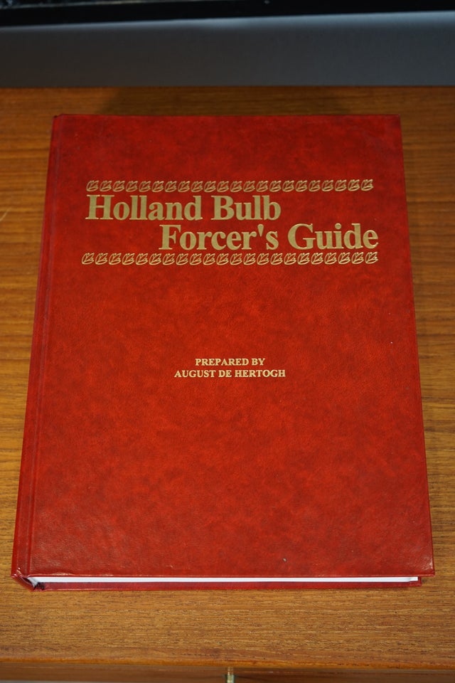 Holland Bulb Forcer's Guide, August De Hertogh , emne: