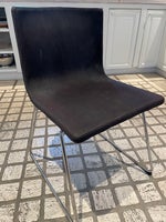 Spisebordsstol, stof og metal, IKEA Bernhard