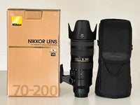 Zoom, Nikon, 70-200mm F/2.8G VR II ED Nikkor AF-S