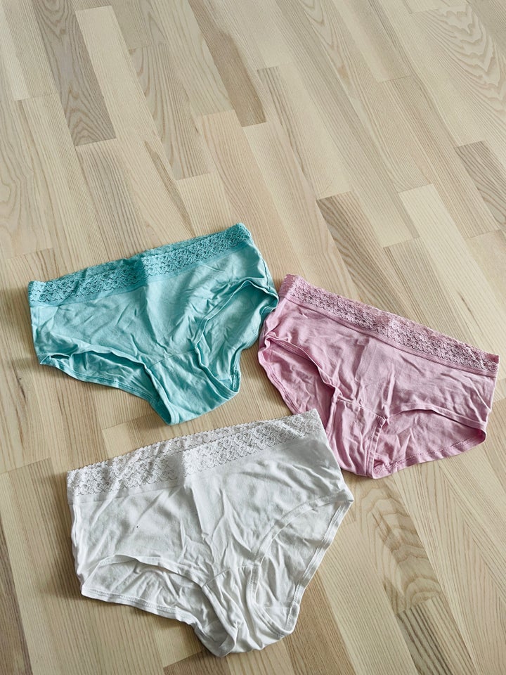 Undertøj, 3 underbukser, H&M - dba.dk - og Salg af Nyt Brugt