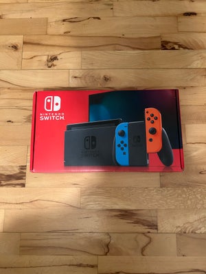 Nintendo Switch, Perfekt, Nintendo Switch til salg

Stand:
	•	Som ny, ingen ridser.
	•	Brugt få gang