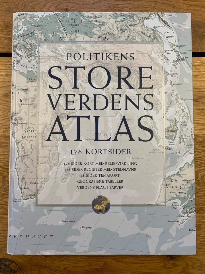 Politikens store verdens atlas, emne: geografi