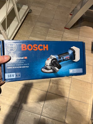 Vinkelsliber, Bosch, Ny aldrig brugt 800kr