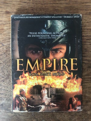 Empire, DVD, andet, Historisk tv serie fra 2006. Med danske tekster.

Se mange flere kvalitets dvd f