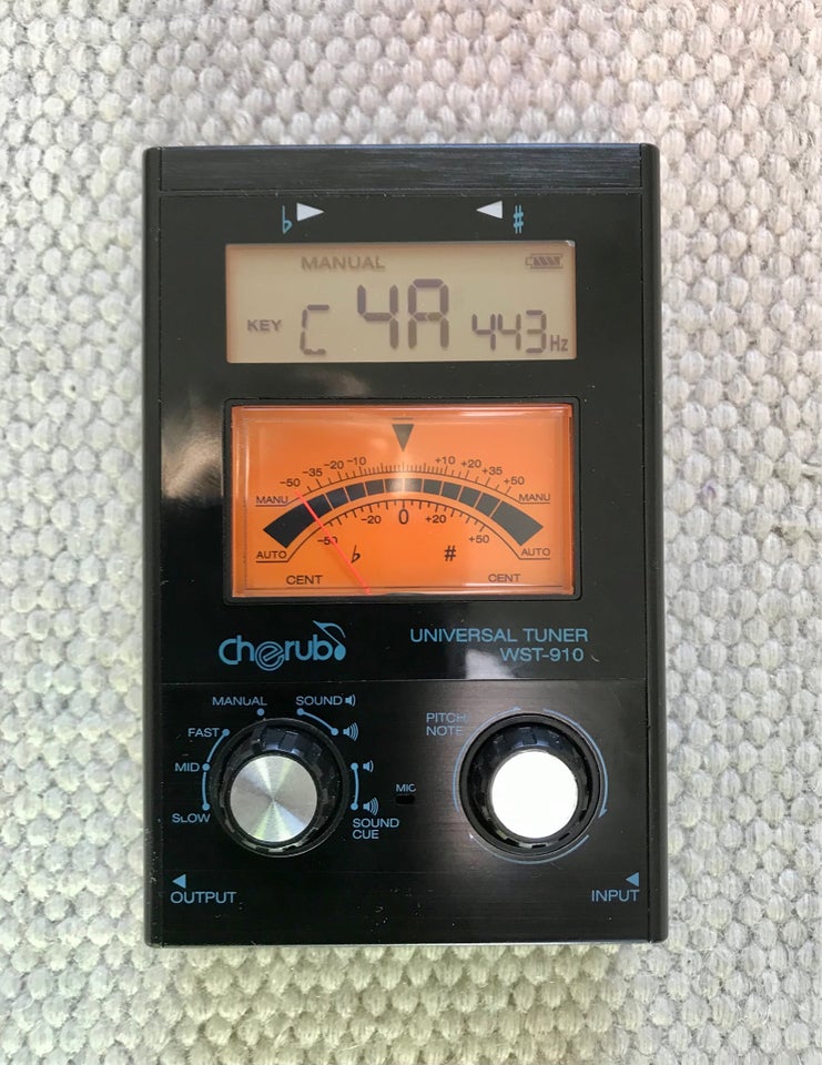 Guitar Tuner / Universal Tuner, Cherub WST-910