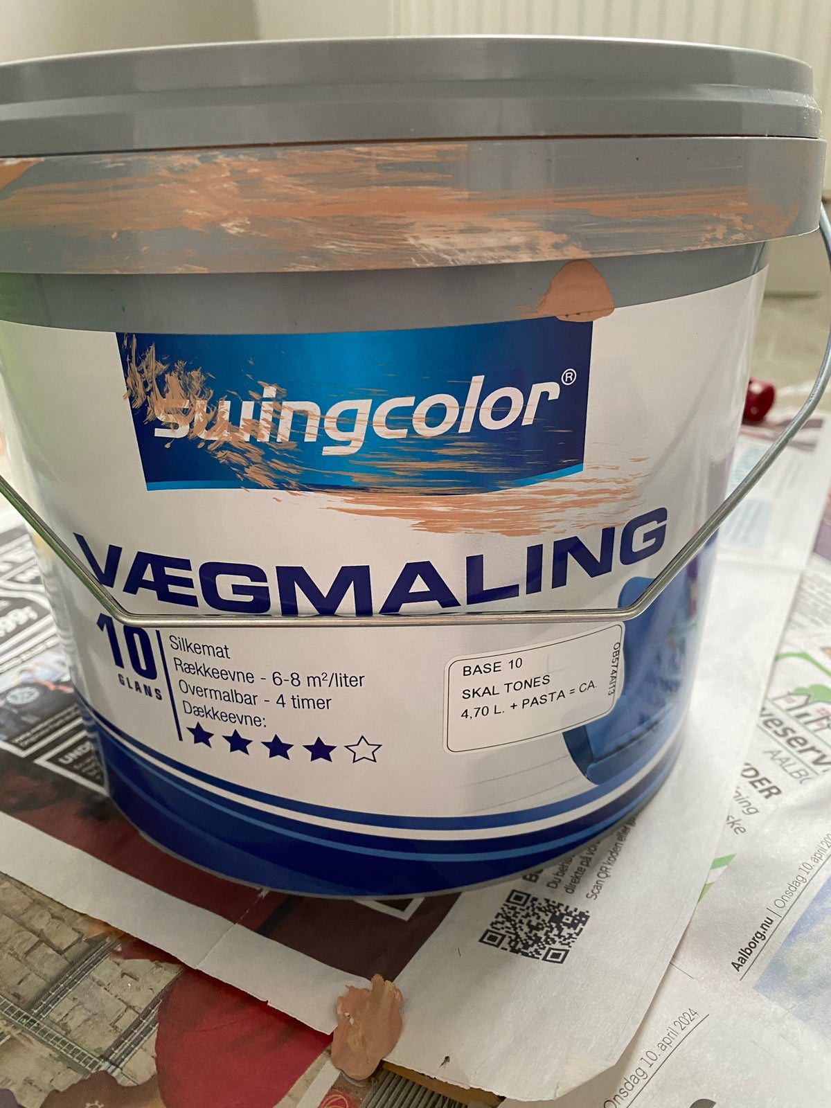 Vægmaling, Swingcolor, 5 liter