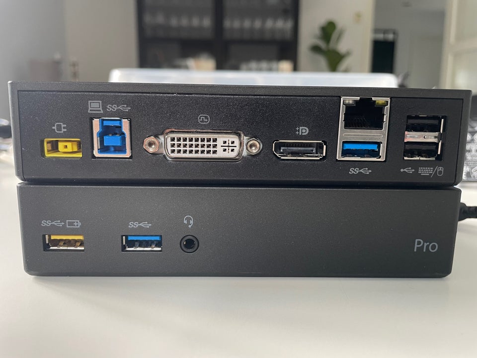 forbedre Problem Mundtlig Lenovo USB 3.0 Pro Dock, Perfekt – dba.dk – Køb og Salg af Nyt og Brugt