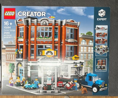 Lego Creator, 10264, Corner Garage - hjørnegarage. 
Har været samlet. Alle klodser er der Inkl. vejl