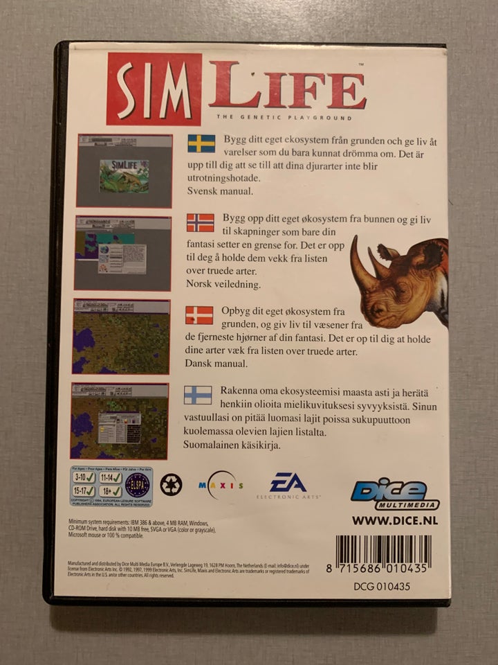 Sim Life, til pc, simulation