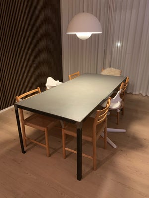 Spisebord, Metal og linoleum , DesignIt, b: 90 l: 200, Fedt bord designet af Designit. Gammel skrive