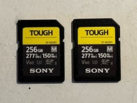 SDXC, Sony Tough V60 UHS-II , 2x256 GB