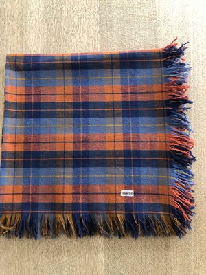 Tørklæde, BARON, str. 140x140 cm,  bomuld,  Næsten som ny, Flot ternet tørklæde - brugt få gange.

M