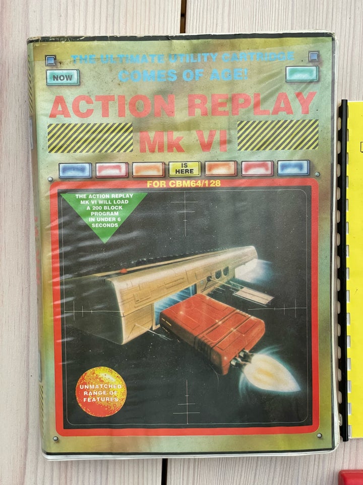 Action Replay VI/6 til Commodore 64, tilbehør, Rimelig