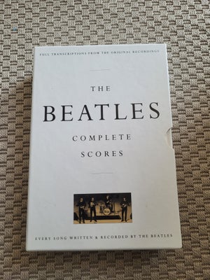 The Beatles Complete Scores, emne: musik, "Den ULTIMATIVE Beatles samling. Her finder du alle indspi