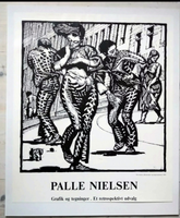 Litografisk plakat, Palle Nielsen, motiv: Figurativt